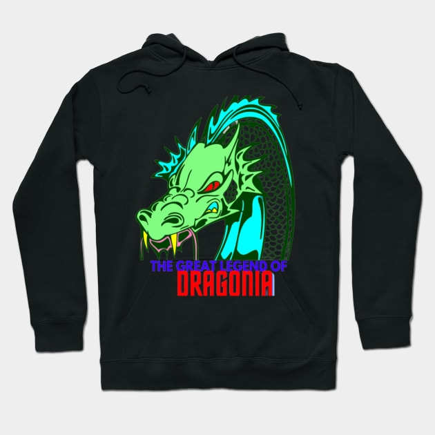 The Great Legend Of Dragonia Hoodie by Mor'lana